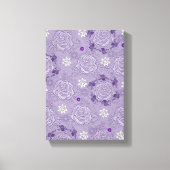Stretched Canvas Print Moederdag Floral (Voorkant)