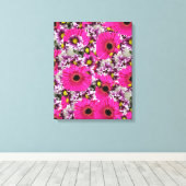 Stretched Canvas Print Moederdag Floral (Insitu (Houten vloer))