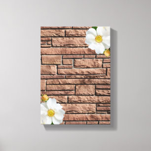 Stretched Canvas Print Moederdag Floral