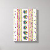 Stretched Canvas Print Moederdag Floral (Voorkant)