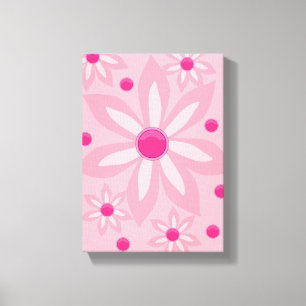Stretched Canvas Print Moederdag Floral