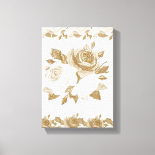 Stretched Canvas Print Moederdag Floral