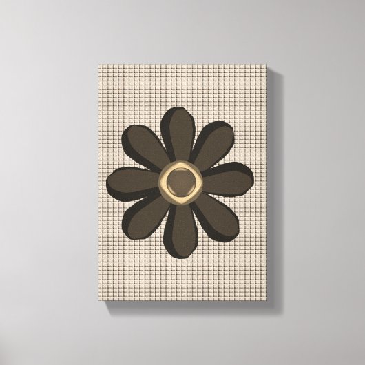 Stretched Canvas Print Moederdag Floral (Voorkant)