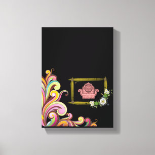 Stretched Canvas Print Moederdag Floral