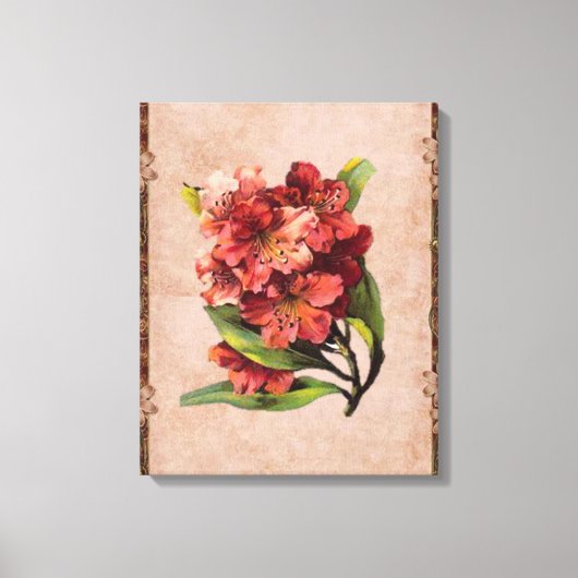 Stretched Canvas Print Moederdag Floral (Voorkant)