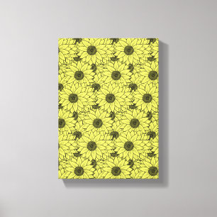 Stretched Canvas Print Moederdag Floral