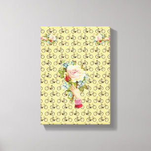 Stretched Canvas Print Moederdag Floral