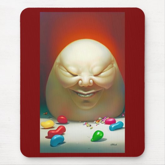 Stretched Canvas Print Muismat (Voorkant)