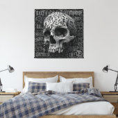 Stretched Canvas Print Rebellion 78 Art (Insitu (Slaapkamer))