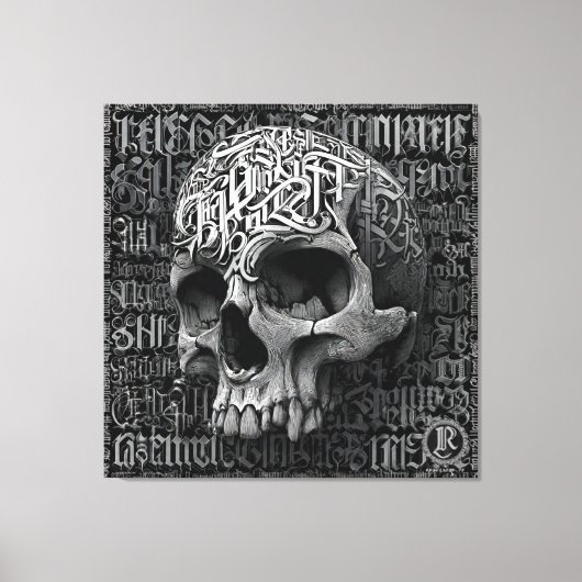 Stretched Canvas Print Rebellion 78 Art (Voorkant)