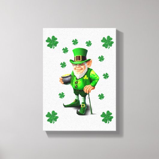 Stretched Canvas print St. Patrick's Day (Voorkant)