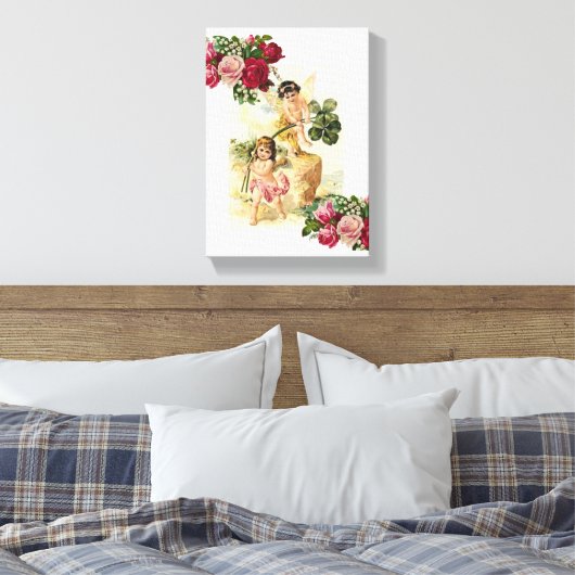 Stretched Canvas print St. Patrick's Day (Insitu (Slaapkamer))