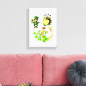 Stretched Canvas print St. Patrick's Day (Insitu (Woonkamer))
