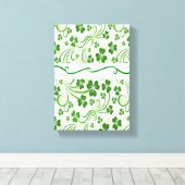 Stretched Canvas print St. Patrick's Day (Insitu (Houten vloer))