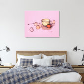 Stretched Canvas print 'STL #1' (Insitu (Slaapkamer))