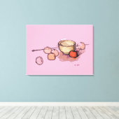 Stretched Canvas print 'STL #1' (Insitu (Houten vloer))