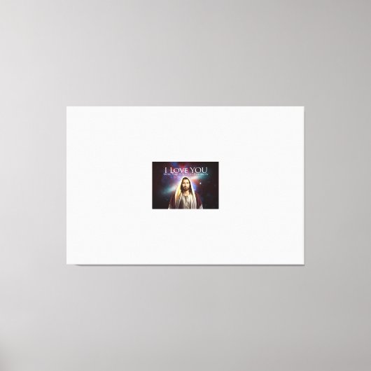 Stretched Canvas Print van Heer Jezus (Voorkant)