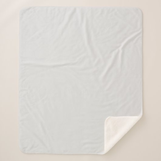 Stretched Canvas Sherpa Deken (Voorkant)