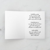 Stretching Baby Boy - Vaderdag van Son Kaart (Binnen)