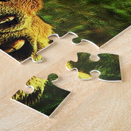 Stretching Tiger Legpuzzel (Zijkant)