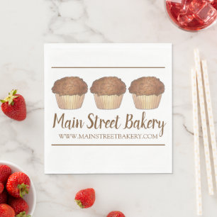 Streusel Crumb Muffin gebrandmerkt door bakkerij B Servet