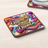 "Streven naar uitmuntendheid" Bier Onderzetter (Linkerzijde)