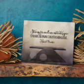 streven naar uitmuntendheid fotoplaat (Zijkant)