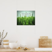 streven naar uitmuntendheid poster (Keuken)