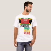 STRIA88HT DREADIE Basic T-Shirt Foncé (Devant entier)