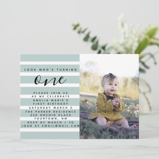 STRICES MARITIMES | carte d'invitation pour annive (Debout devant)