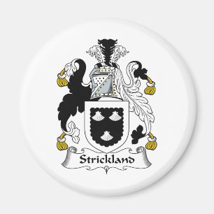 Strickland Family Crest Magneet