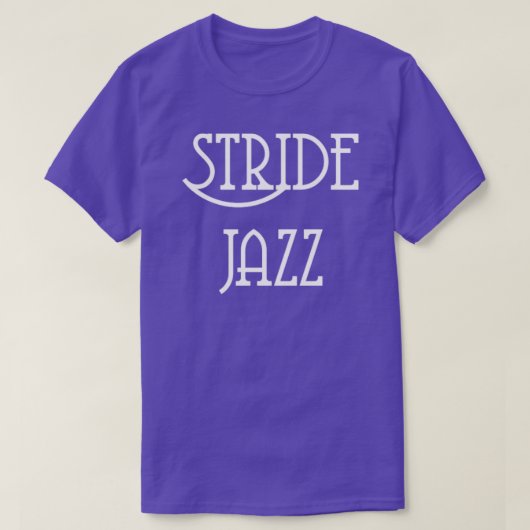 Stride jazz t-shirt (Design voorkant)