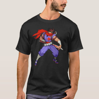 Strider Hiryu Stance MvC2 vriend T-shirt