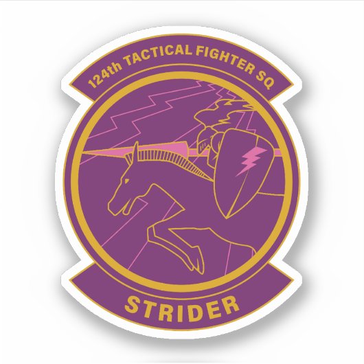 Strider Squadron Sticker (Voorkant)