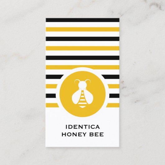 Stried Chic HONEY BEE Carte de visite (Devant)
