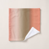 stries de pêche et d'oliviers (Gant de toilette)