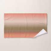 stries de pêche et d'oliviers (Serviette à main)