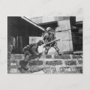 Strijd in Manilla Briefkaart