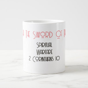 Strijd Met Het Zwaard Van De Geest Christelijk Extra Grote Beker