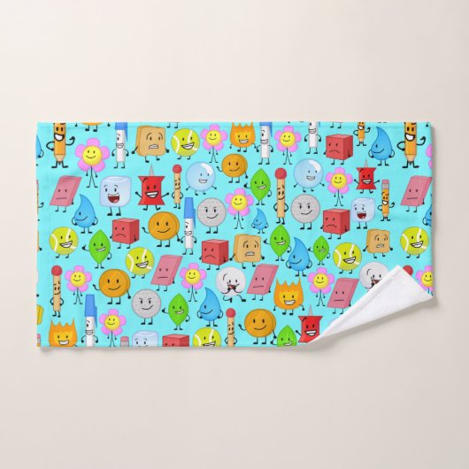 strijd om een droomeiland bad handdoek (Handdoek)