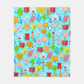 strijd om een droomeiland fleece deken (Voorkant)