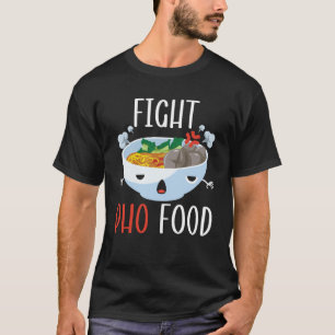 Strijd Pho Food Chopsticks Vietnamese Noodles Azia T-shirt