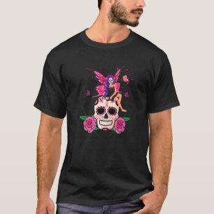 Strijd tegen borstkanker als een meisje met een su t-shirt