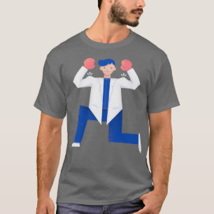 Strijd tegen Coronavirus Boxing Healthcare Wor T-shirt