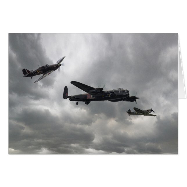 Strijd tegen de Britse Memorial Flight (Voorkant Horizontaal)