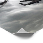 Strijd tegen de Britse Memorial Flight Poster (Hoek)