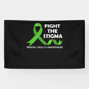 Strijd tegen de geestelijke gezondheid van Stigma Spandoek