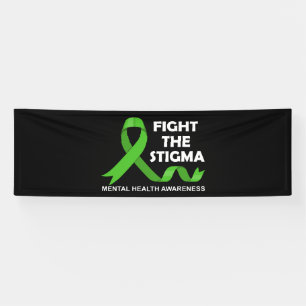 Strijd tegen de geestelijke gezondheid van Stigma Spandoek