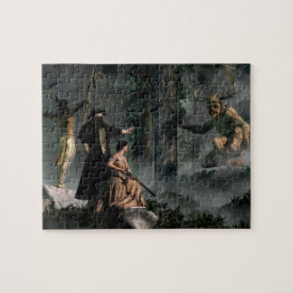 Strijd tegen de Wendigo Legpuzzel