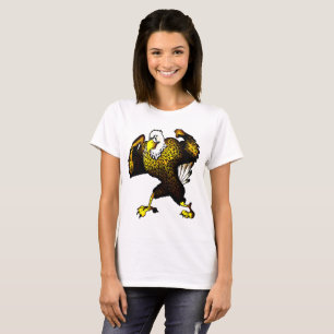 Strijd tegen Eagle Cartoon Vrouwen T-shirt